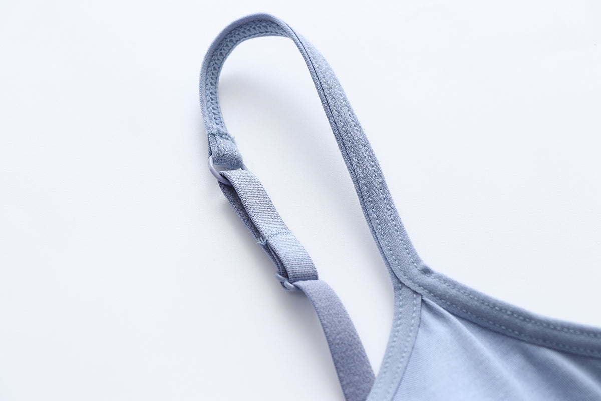 Everyday Viscose Camisole With Bra Cups - Blue - 9