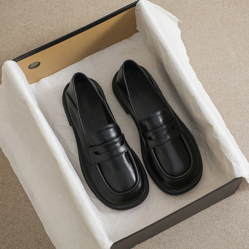 Classic Round Toe Penny Loafers