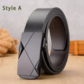 Automatic Buckle Ratchet Dress Belt - Style_A
