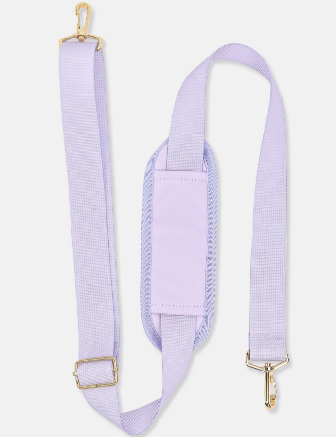 Iridescent Clear Tote Bag With Wristlet Pouch - Purple - 3