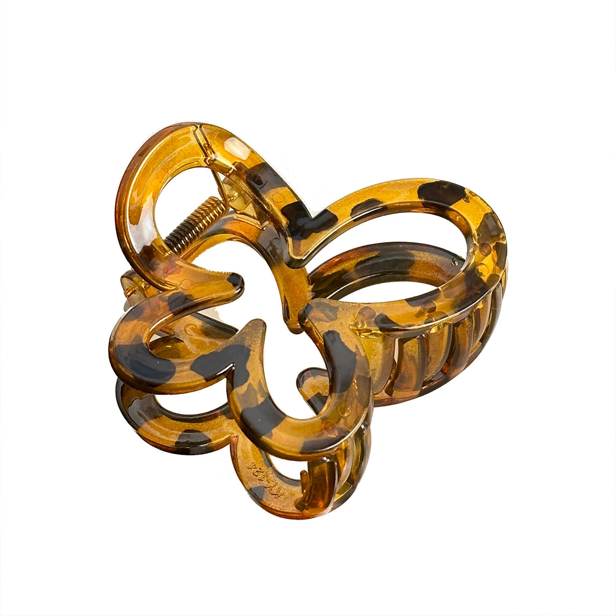 Openwork Butterfly Tortoise Hair Claw Clip