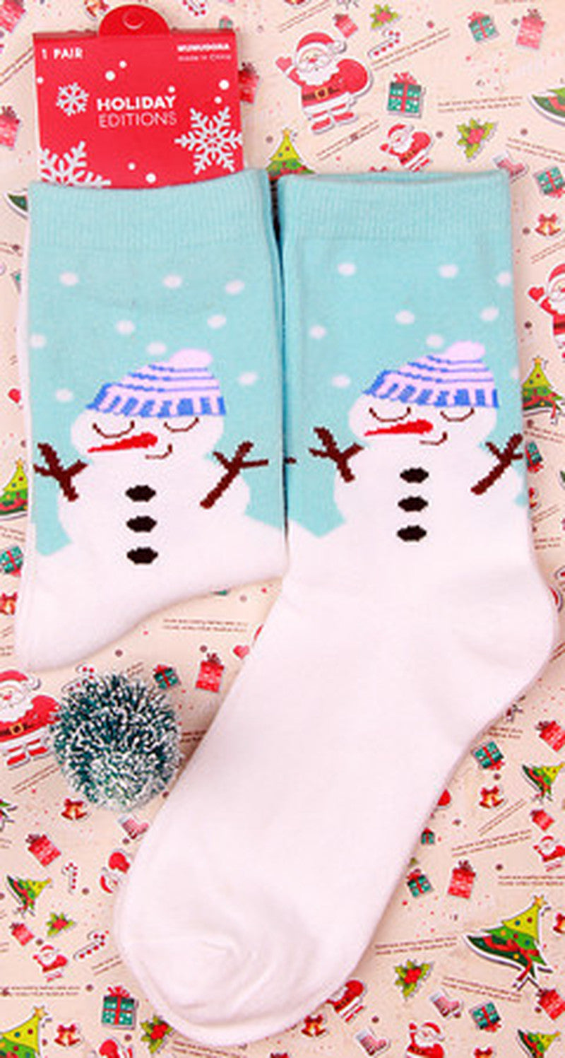Holiday Christmas Novelty Crew Socks - NO11