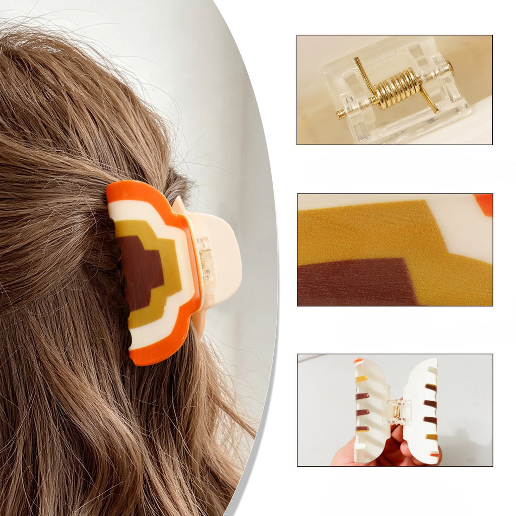 Novelty Beach Theme Acrylic Hair Claw Clip - view 2
