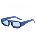 Chunky Rectangle Frame Retro Sunglasses - NO-4