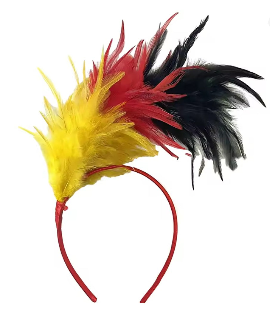 Feather Fascinator Party Headband - Colorful