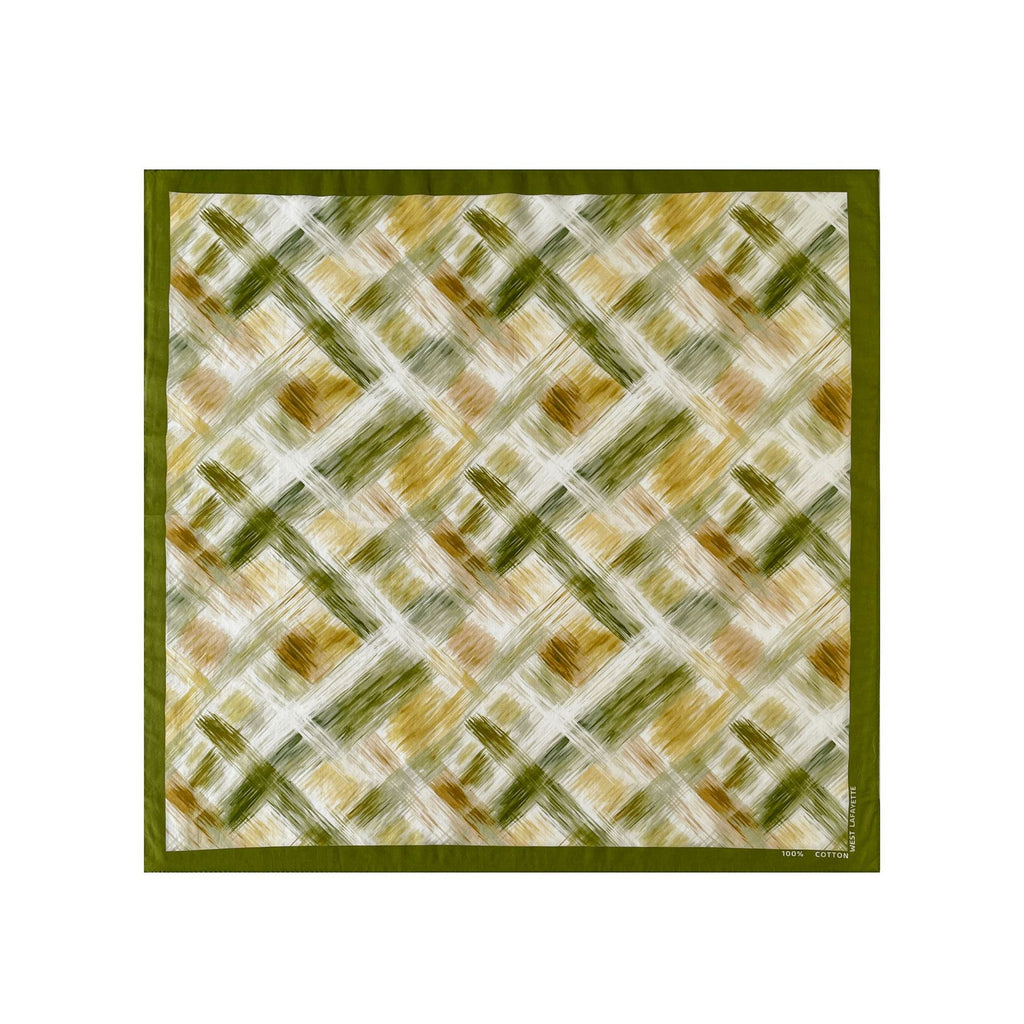 Watercolor Art Print Square Bandana Scarf - NO-2
