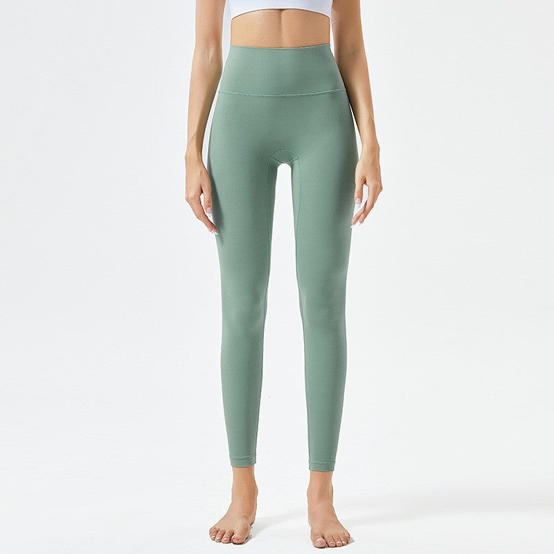 Buttery Soft High Rise Yoga Leggings With Hidden Pocket - Sage Green