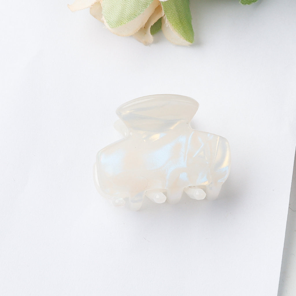 Mini Marbled Claw Clips for Bangs - Color_18