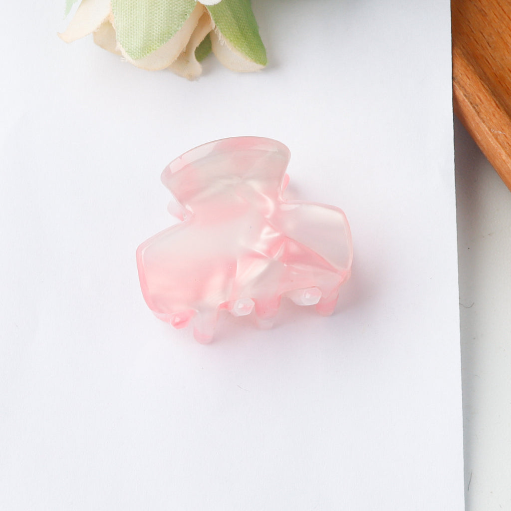 Mini Marbled Claw Clips for Bangs - Color_20