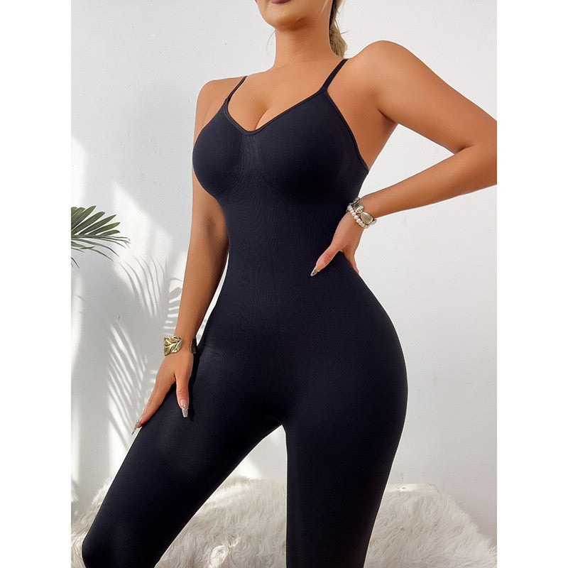 Seamless Tummy Control Cami Shaping Jumpsuit