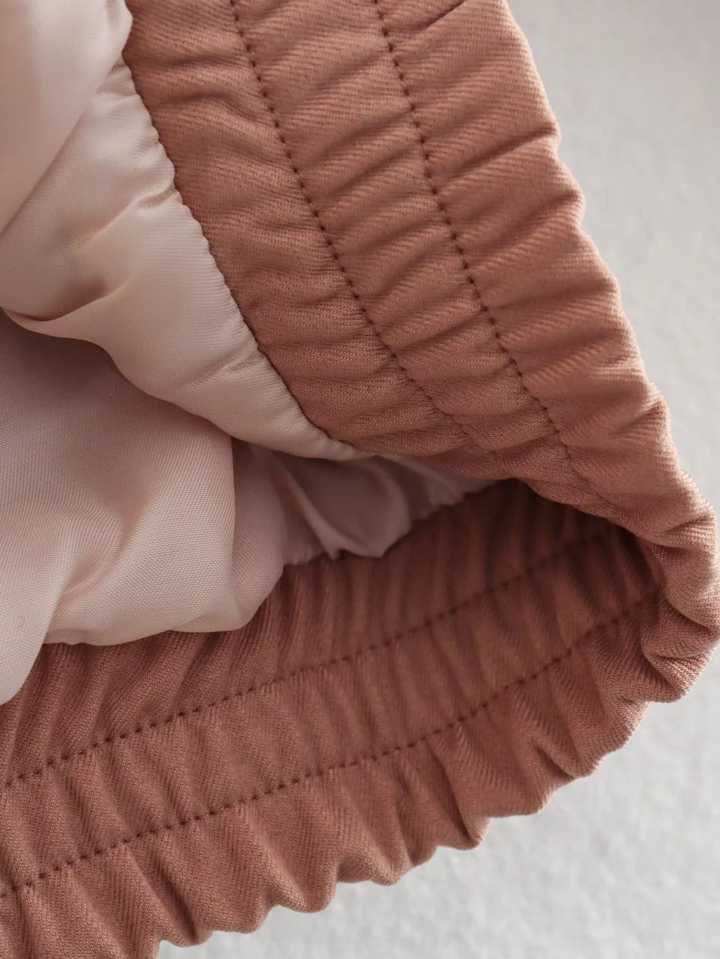 Cropped Flap Pocket Bomber Jacket - Pink - 12