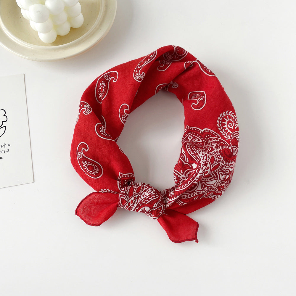 Assorted Print Square Neck Scarf - NO02