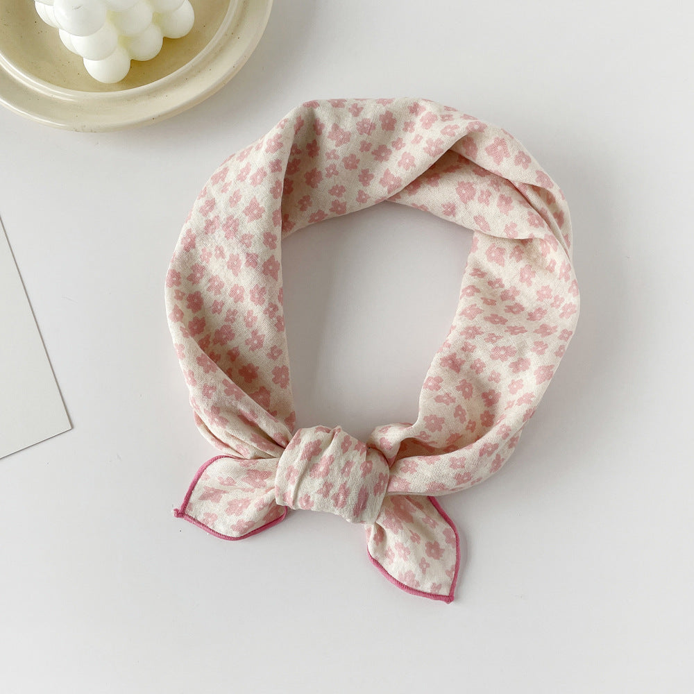 Assorted Print Square Neck Scarf - NO08
