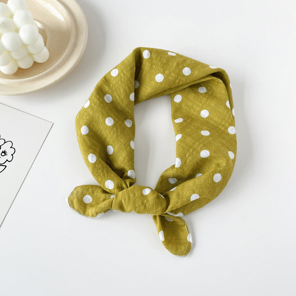 Assorted Print Square Neck Scarf - NO11