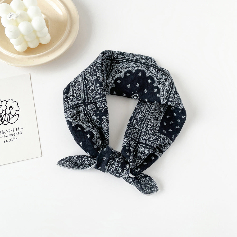 Assorted Print Square Neck Scarf - NO13