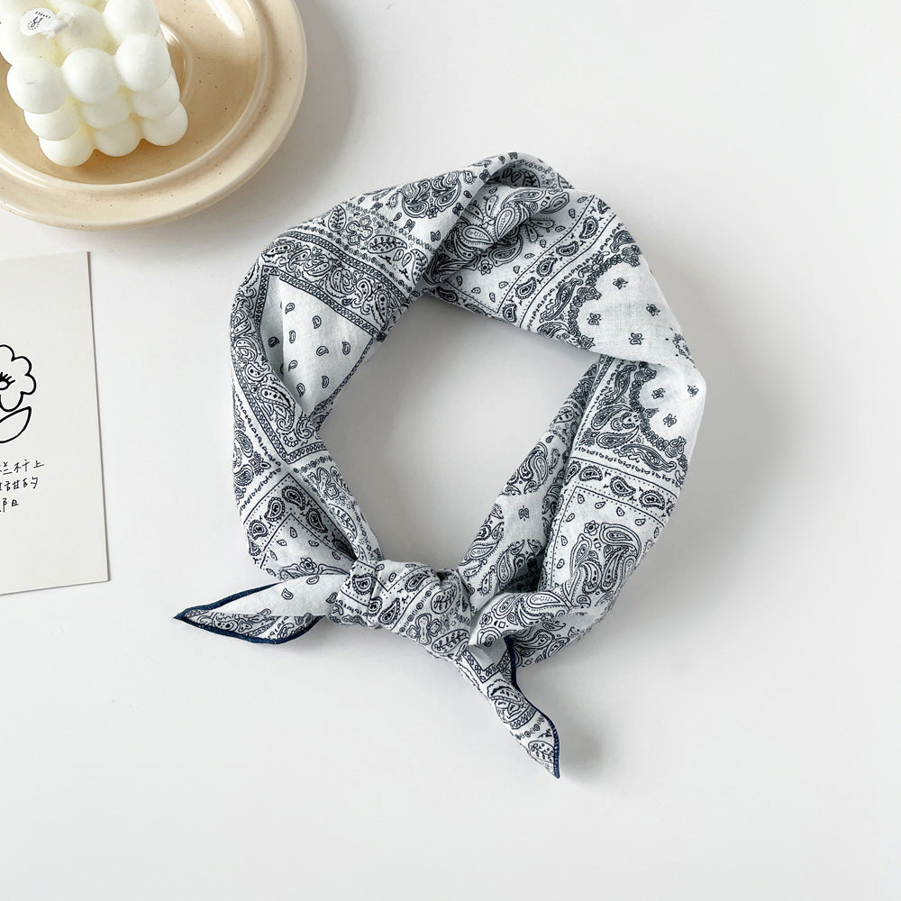 Assorted Print Square Neck Scarf - NO14