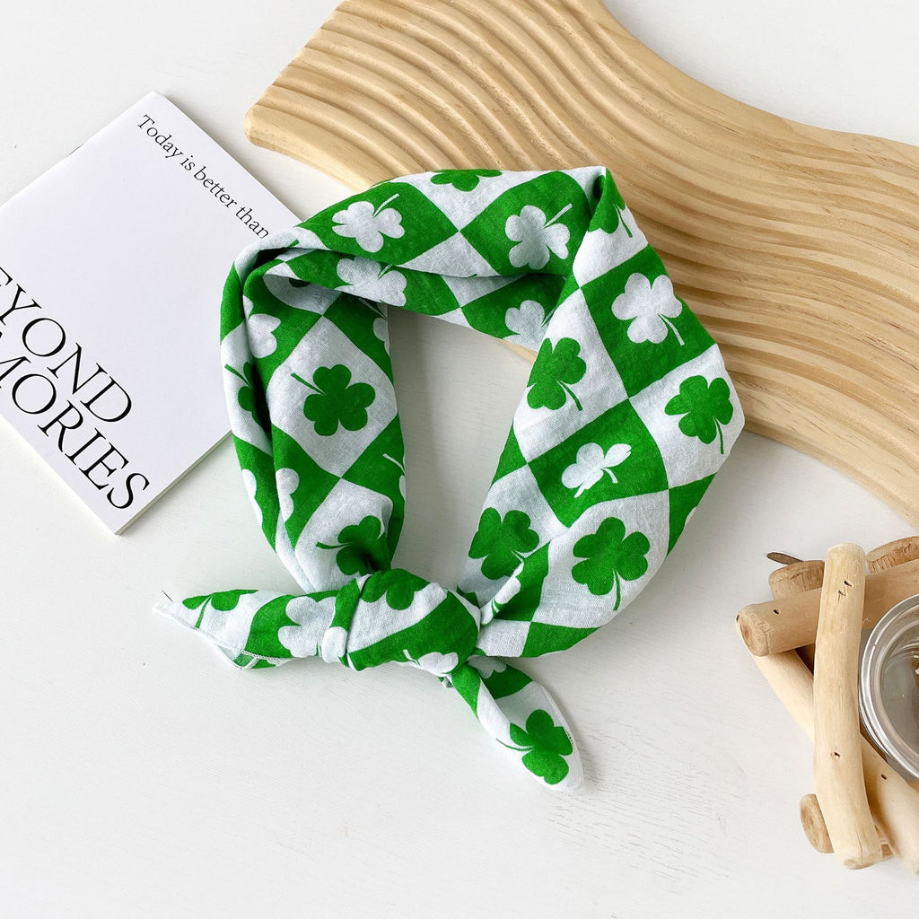 Assorted Print Square Neck Scarf - NO21