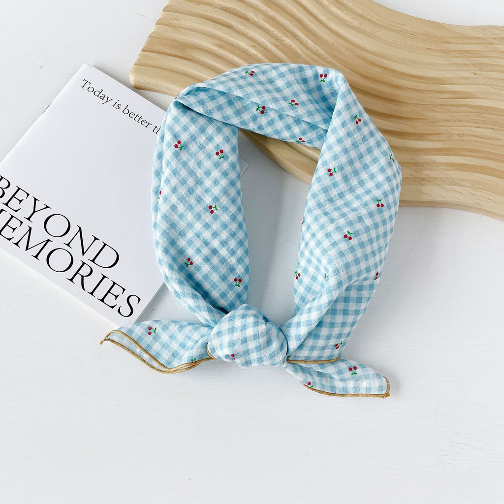 Assorted Print Square Neck Scarf - NO28