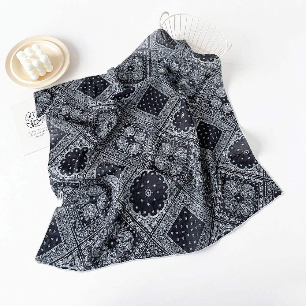 Assorted Print Square Neck Scarf - view 2