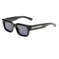 Chunky Square Frame Tinted Glasses - BlackB