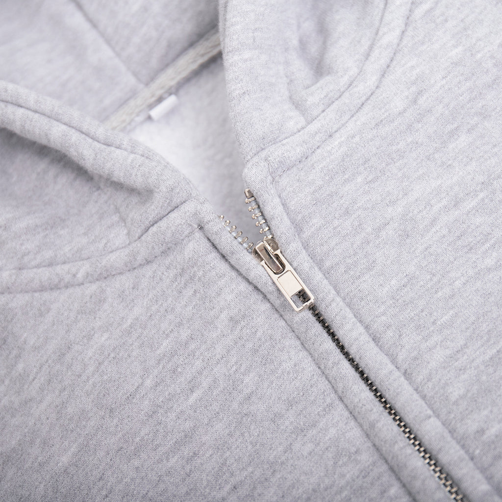 Zip Hoodie and Jogger Two Piece Set - Grey - 2