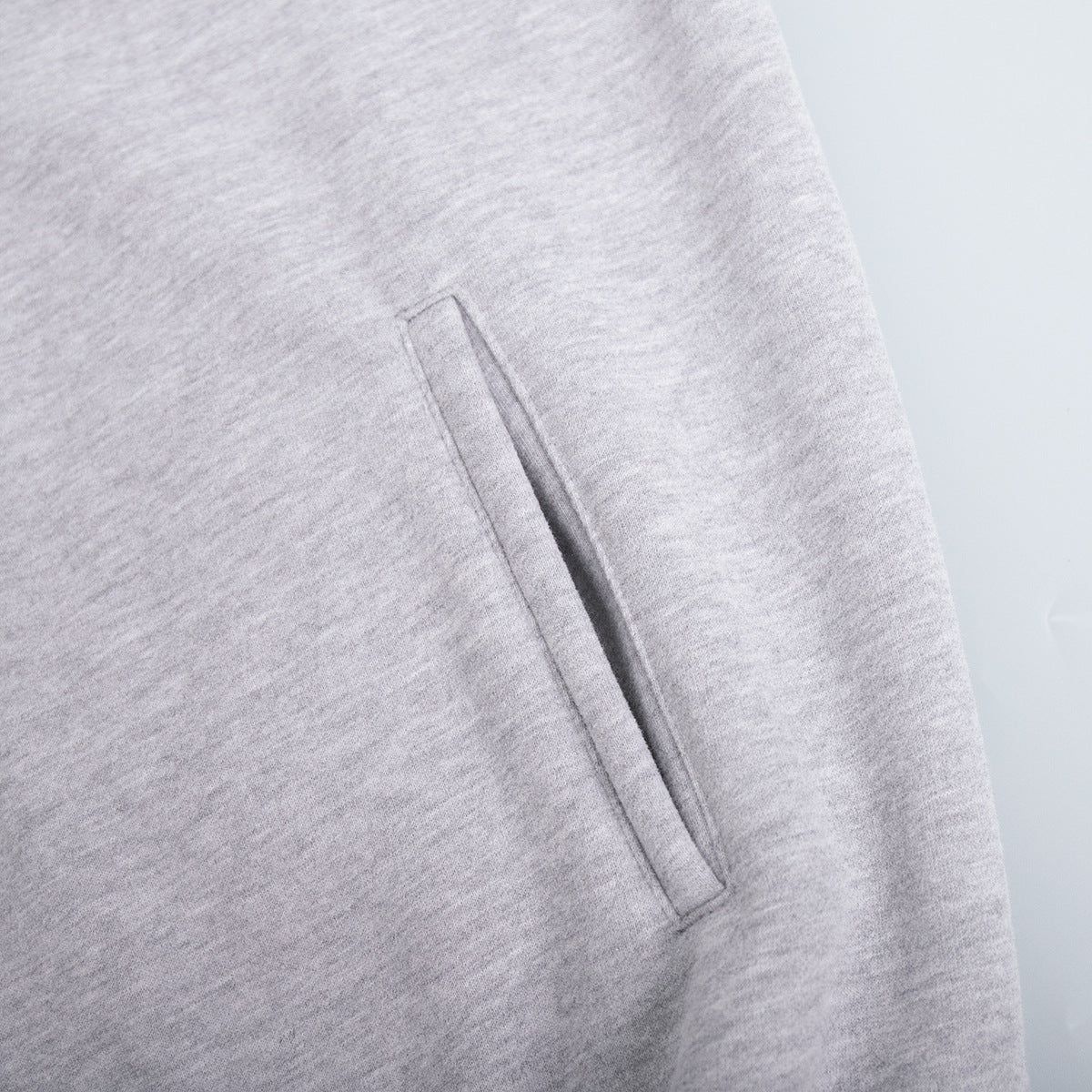 Zip Hoodie and Jogger Two Piece Set - Grey - 3
