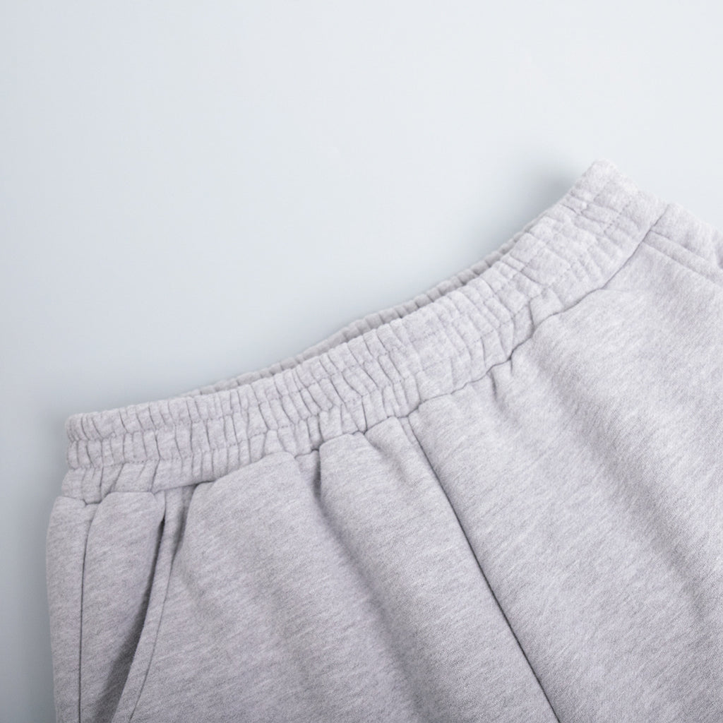 Zip Hoodie and Jogger Two Piece Set - Grey - 4