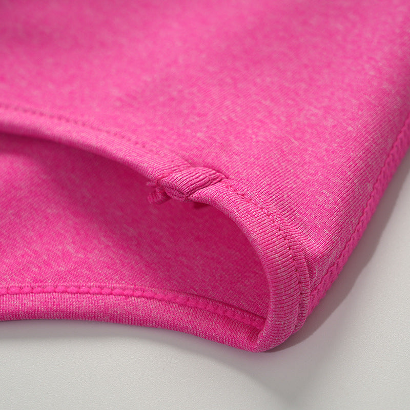 Breathable Racerback Tank Top For Yoga Workouts - Rose - 5