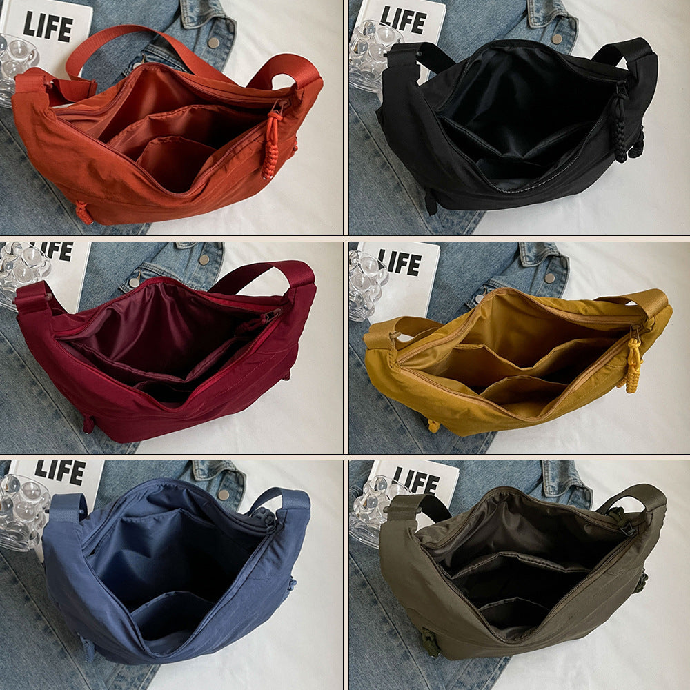 Slouchy Nylon Sling Crossbody Bag - view 3