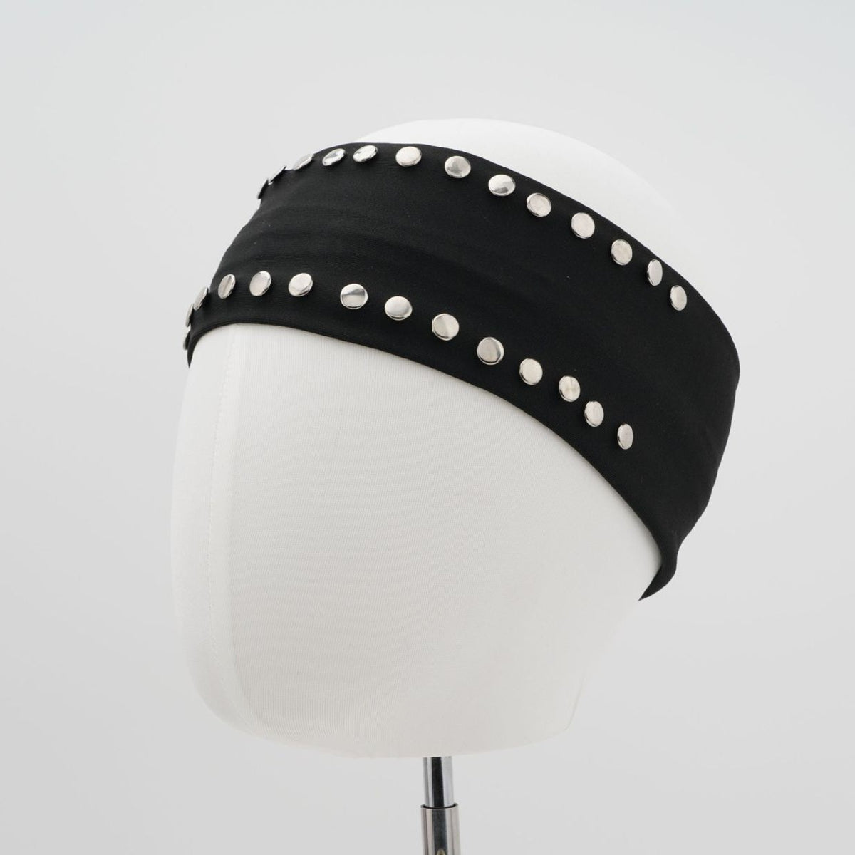 Studded Wide Stretch Jersey Headband - C2