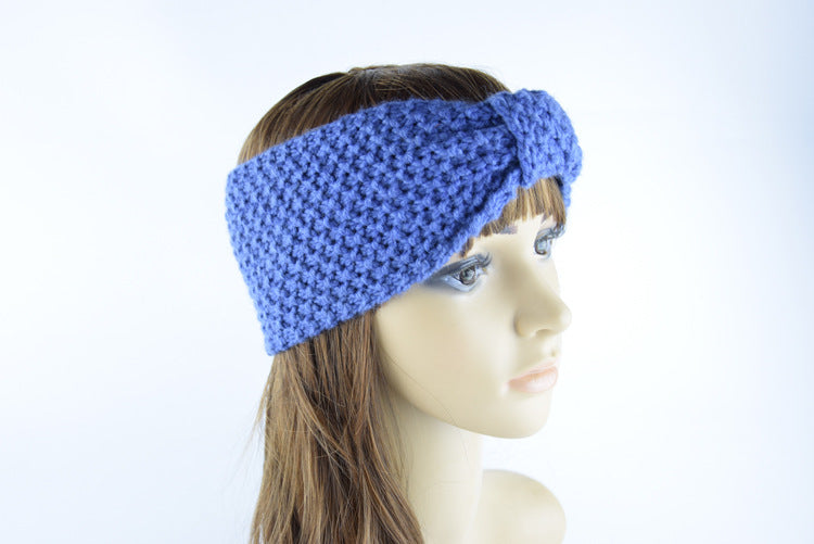 Seed Stitch Knot Bow Headband - view 10