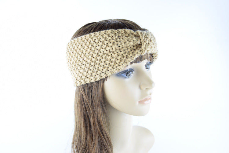 Seed Stitch Knot Bow Headband - view 12