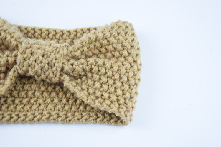 Seed Stitch Knot Bow Headband - view 8