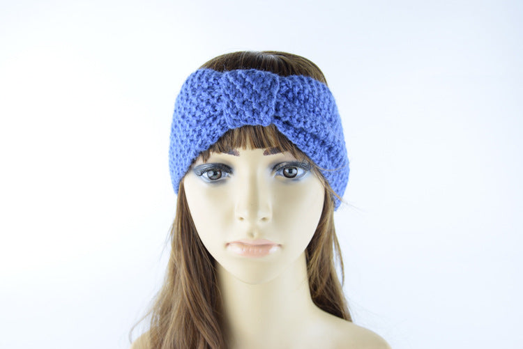 Seed Stitch Knot Bow Headband - view 9