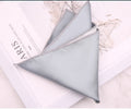 Solid Satin Pocket Square for Suits - A03