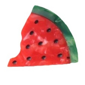 Mini Fruit Shaped Acetate Hair Clip - view 4
