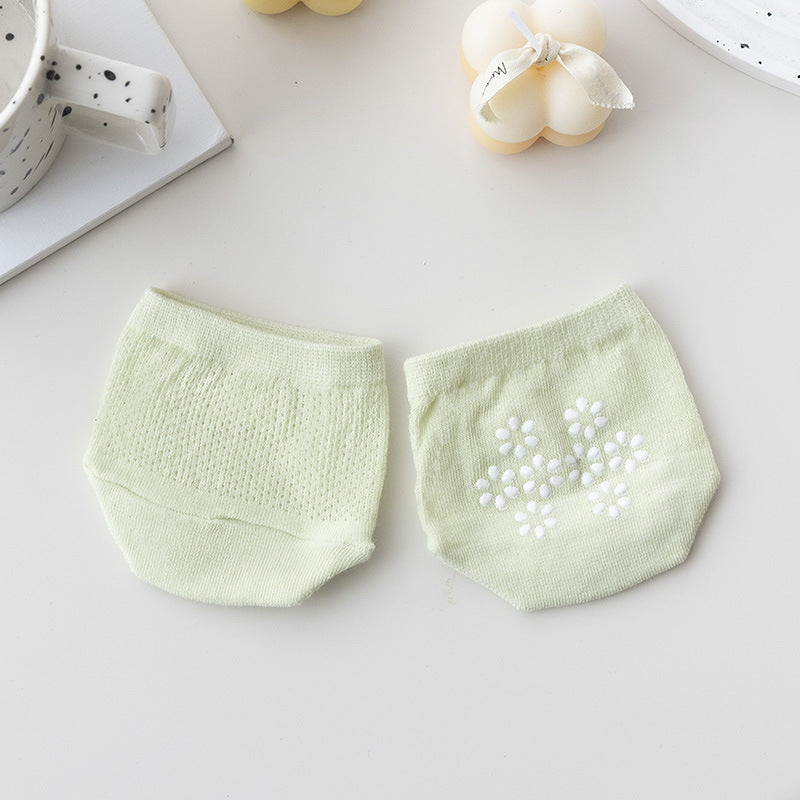 Non Slip Forefoot Cushion Heel Socks - Green
