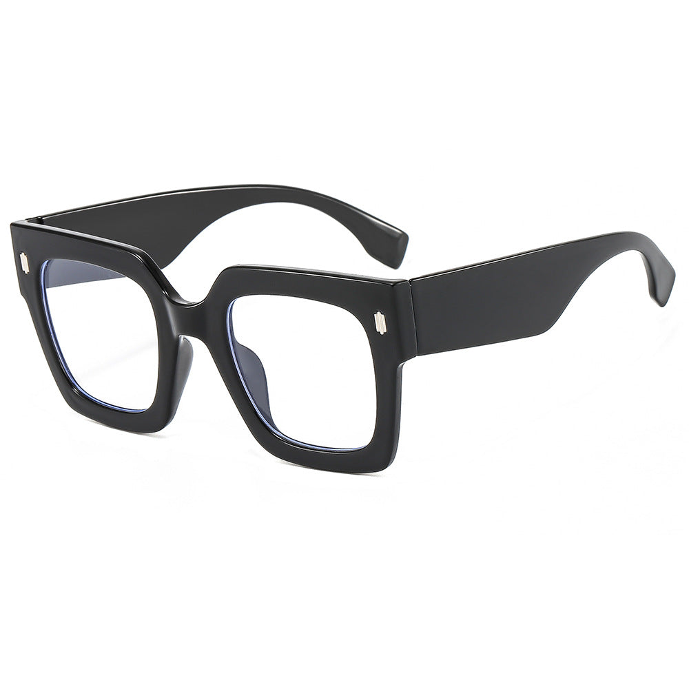 Oversized Square Blue Light Glasses - C1