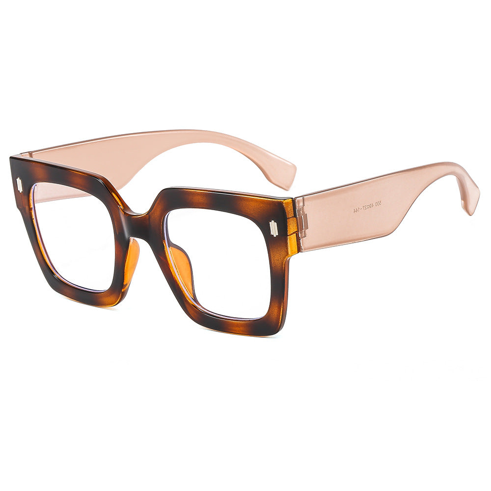 Oversized Square Blue Light Glasses - C2