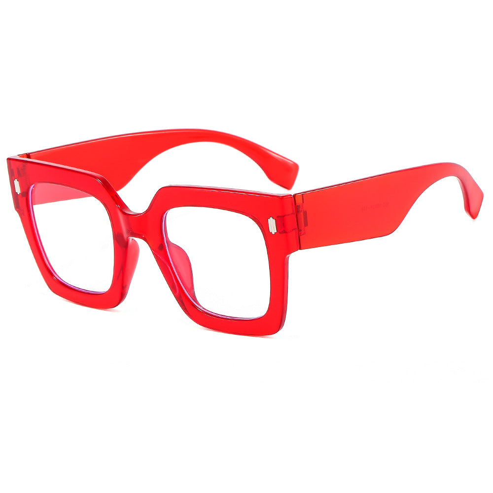 Oversized Square Blue Light Glasses - C3