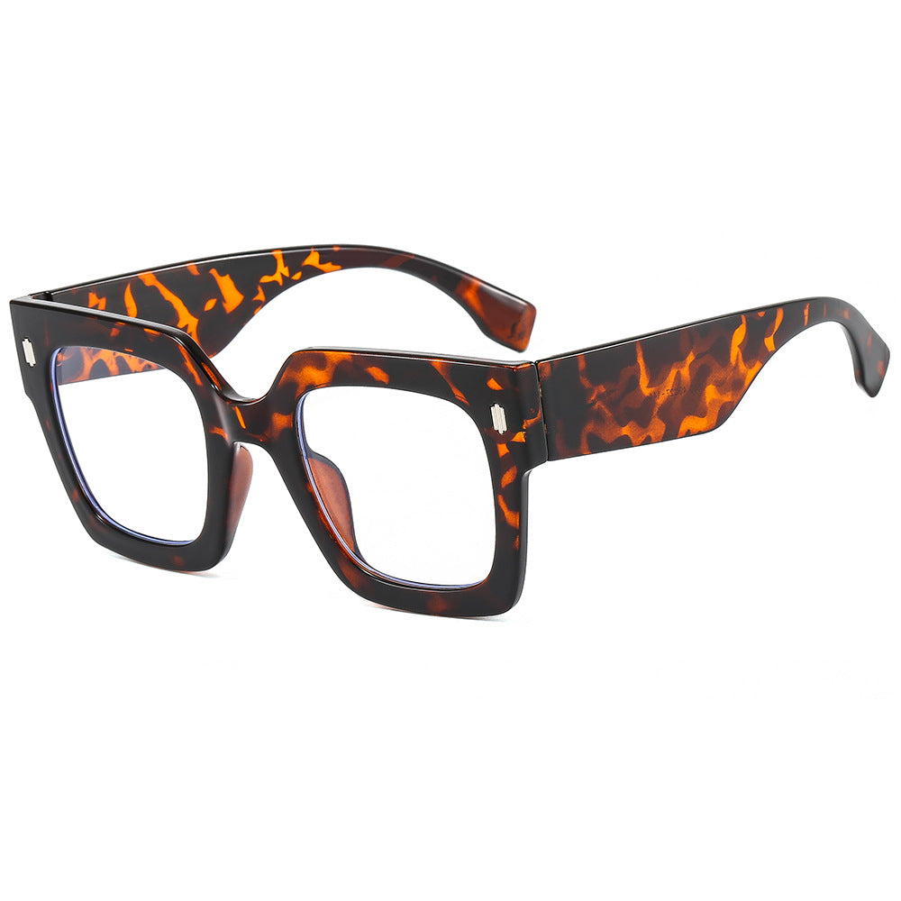 Oversized Square Blue Light Glasses - C4