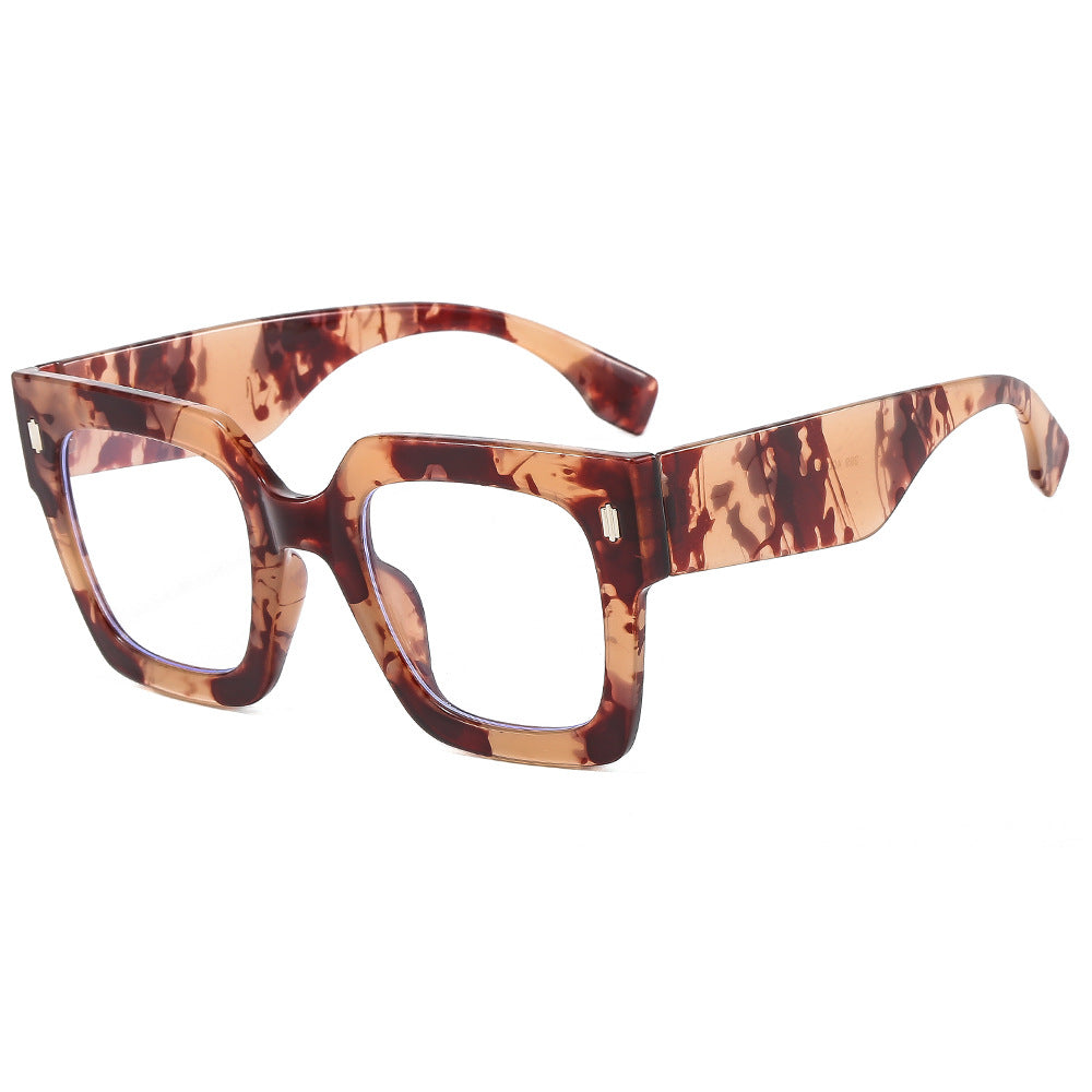 Oversized Square Blue Light Glasses - C5