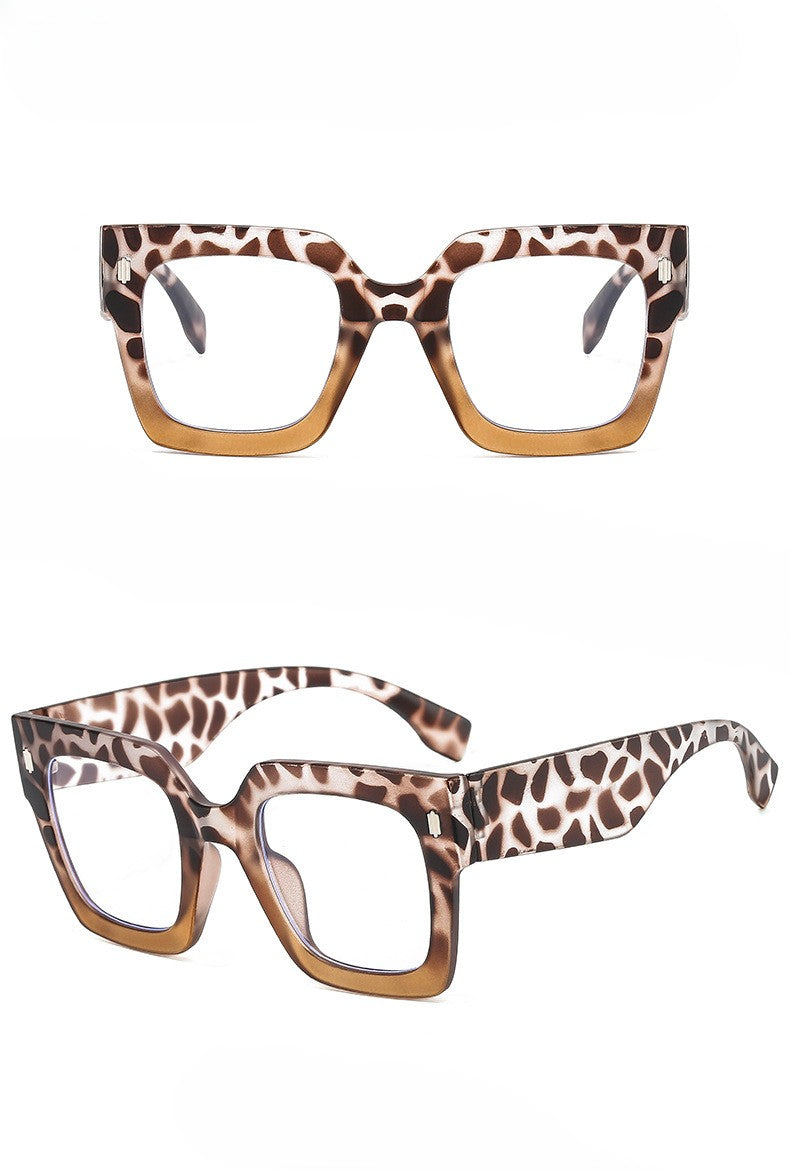 Oversized Square Blue Light Glasses