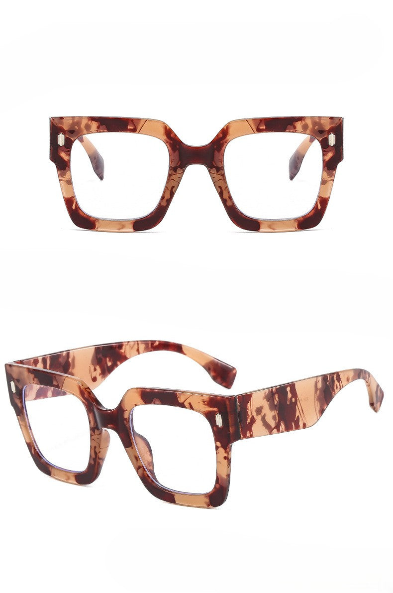 Oversized Square Blue Light Glasses - view 1