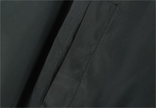 Ribbed Trim Zip Up Bomber Jacket - green - 6