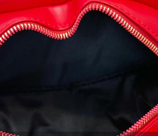 Strawberry Fruit Novelty Crossbody Bag - Red - 2