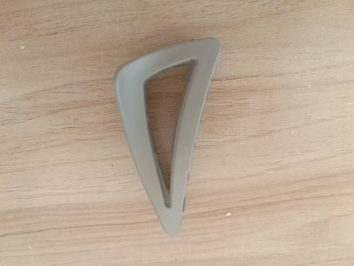 Matte Triangle Geometric Hair Claw Clip - Khaki