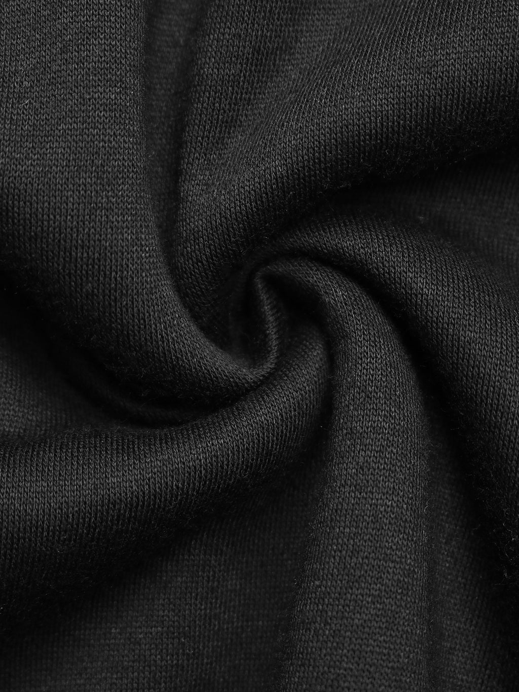 Heart Jacquard Drop Shoulder Sweatshirt - Black - 4