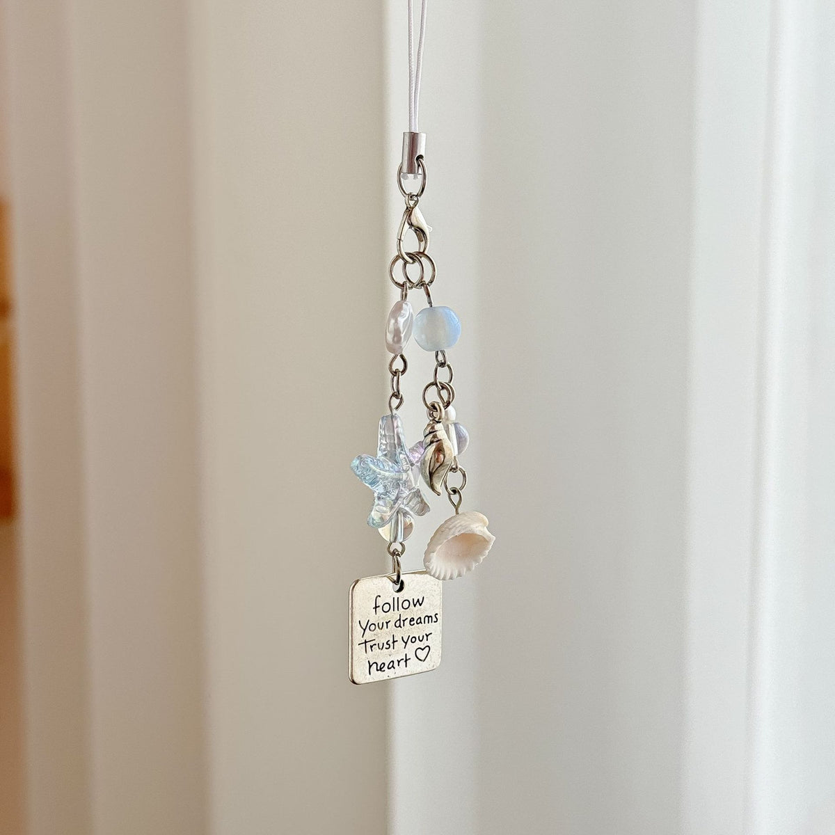 Seashell Starfish Charm Phone Strap - NO01
