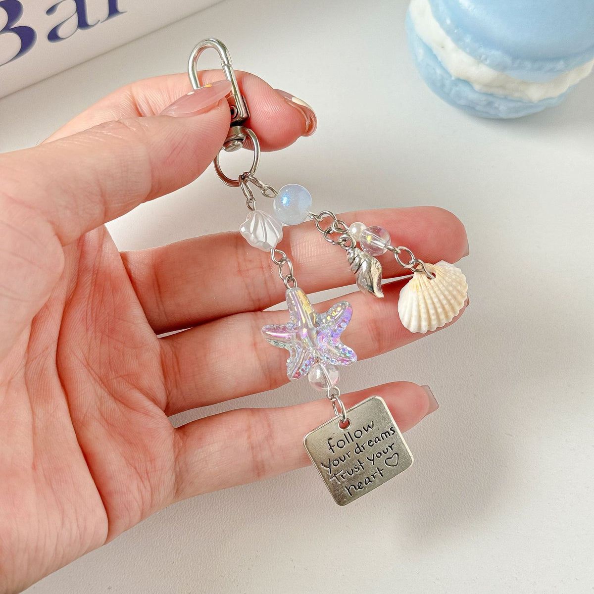 Seashell Starfish Charm Phone Strap - NO02